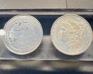 1880 O Morgan Silver Dollar 25th Anniversary Edition