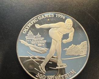 1992 Olympic Games 300 Ngultrum