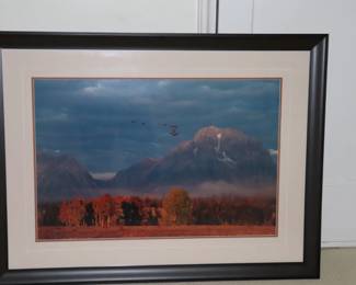  Thomas Mangelsen Changing Seasons Limited Edition Grand Teton National Park 1980 40" x 30"