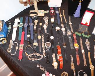 Vintage Watches and Costume Jewelry