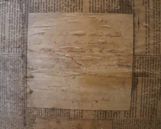 Antique French Louis XIV Giltwood Mirror 18th Century PD $14,000 from L' ANTIQUAIRE 5' x 3.5' 