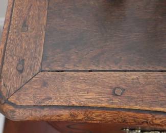  Antique French Oak 18th Century Commode 3 Drawer Dresser