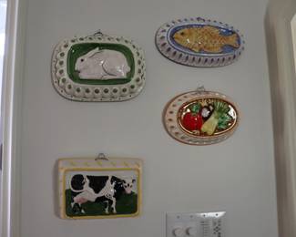 1980s Sigma Decorative Ceramic Food Mold