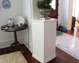 Wood pedestals 
