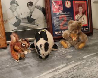 Vintage Steiff Plush Animals