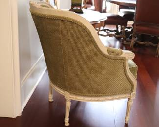 French Louis XVI Style Bergere Chair