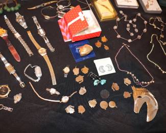 Vintage Watches and Costume Jewelry