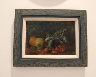 Antique Oil Still-life painting