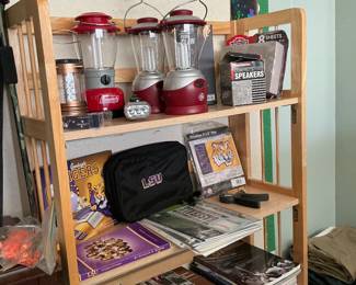 Large selection of LSU game magazines