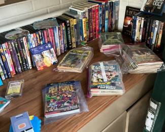 Collection of kid comic readers