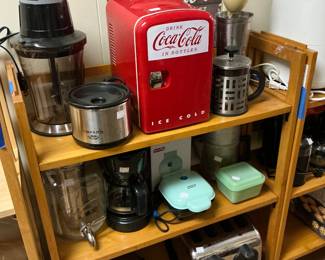 Small appliances, coffee makers crockpots for sliced toaster Jadite