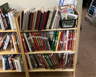 Large selection of cookbooks
