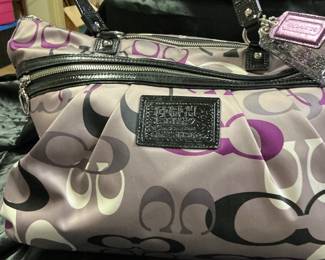 Coach purse on auction March 6
