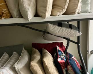 Any color or size throw pillows