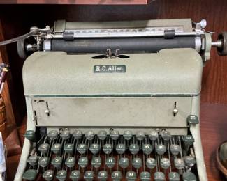 Very old 50s typewriter