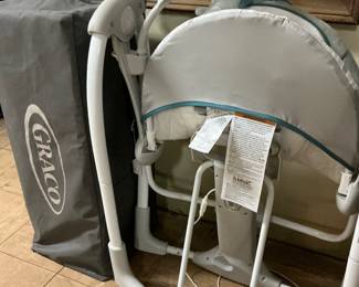 Fairly new bouncy seat, pack, and play