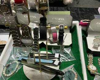 You’ll find a lot of designer pieces in the jewelry