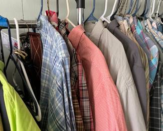 Men’s leather belts HUK shirts IZod, Tommy’s Bahamas LSU just to name some