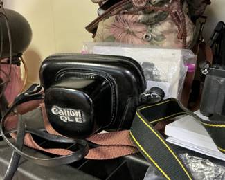 Canon and original case