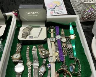 The watches in this picture, the majority of brand new batteries