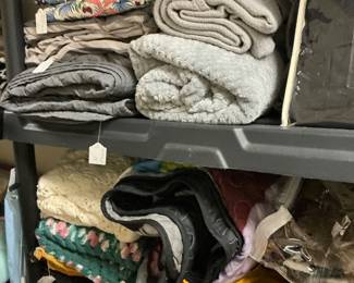 Handmade quilts, throw blankets LSU colors, Afghans