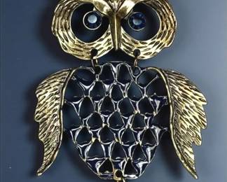 Articulated Owl Pendant