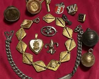 Pins, Bracelets, Crests  Awards