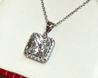 ATI Stamped Sterling Pendant