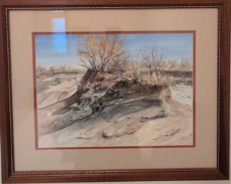 Watercolor Landscape Painting by Glenn Smith and more