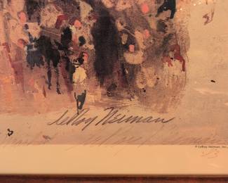 LeRoy Neiman "The Masters" Golf Print