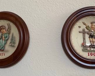 Goebel Hummel Annual Plates: 1971 & 1995