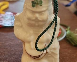 Belleek Examiner Figurine Ornament