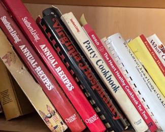 Collection of Vintage Southern Living and Other Cookbooks
