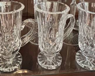 Waterford Crystal Lismore Irish Coffee Mugs