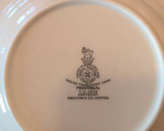 Royal Doulton Provencal TC 1034 Full Dinnerware Set