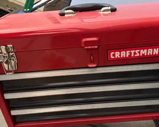 Craftsman 3-Drawer Metal Toolbox with Assorted Tools