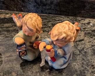 Hummel Figurines - "Little Melody", "Bashful", "Telling Her Secret", "School Girl", and Angel Figurines