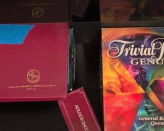 Assorted Board Games and Russian Nesting Dolls