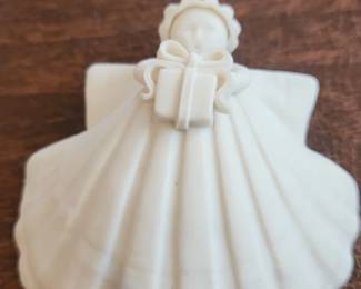 Margaret Furlong Porcelain Angel Ornament with Gift