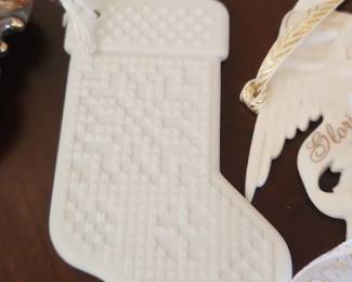 Wedgwood Pierced Stocking Ornament