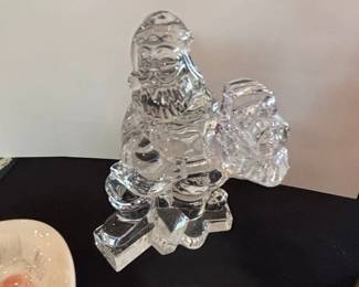 Waterford Crystal Santa Claus Figurine B