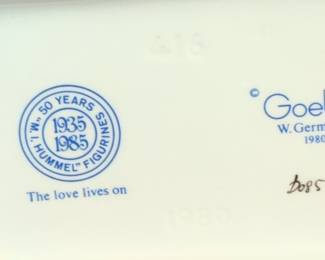Goebel Hummel "The love lives on" Figurine 50th Anniversary
