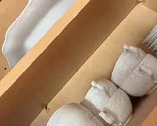 Rosenthal Sanssouci White Porcelain Tea Set