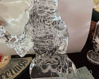 Waterford Crystal Santa Claus Figurine