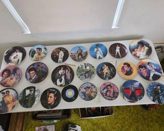 ELVIS collection plates