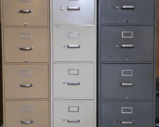File cabinets - metal