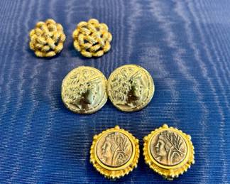Selection of vintage coin jewelry