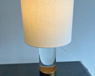Restoration Hardware crystal table lamp
