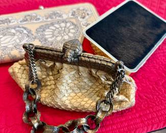 Vintage Pucci and Clara Kasavina purses