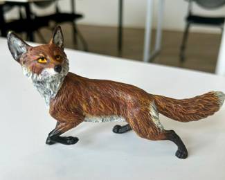 Bergmann Austria Vienna Bronze cold painted fox